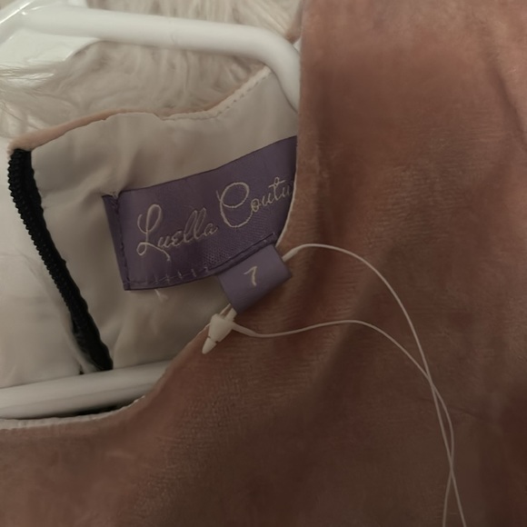 Luella couture girls velvet dress size 7 - Picture 3 of 3